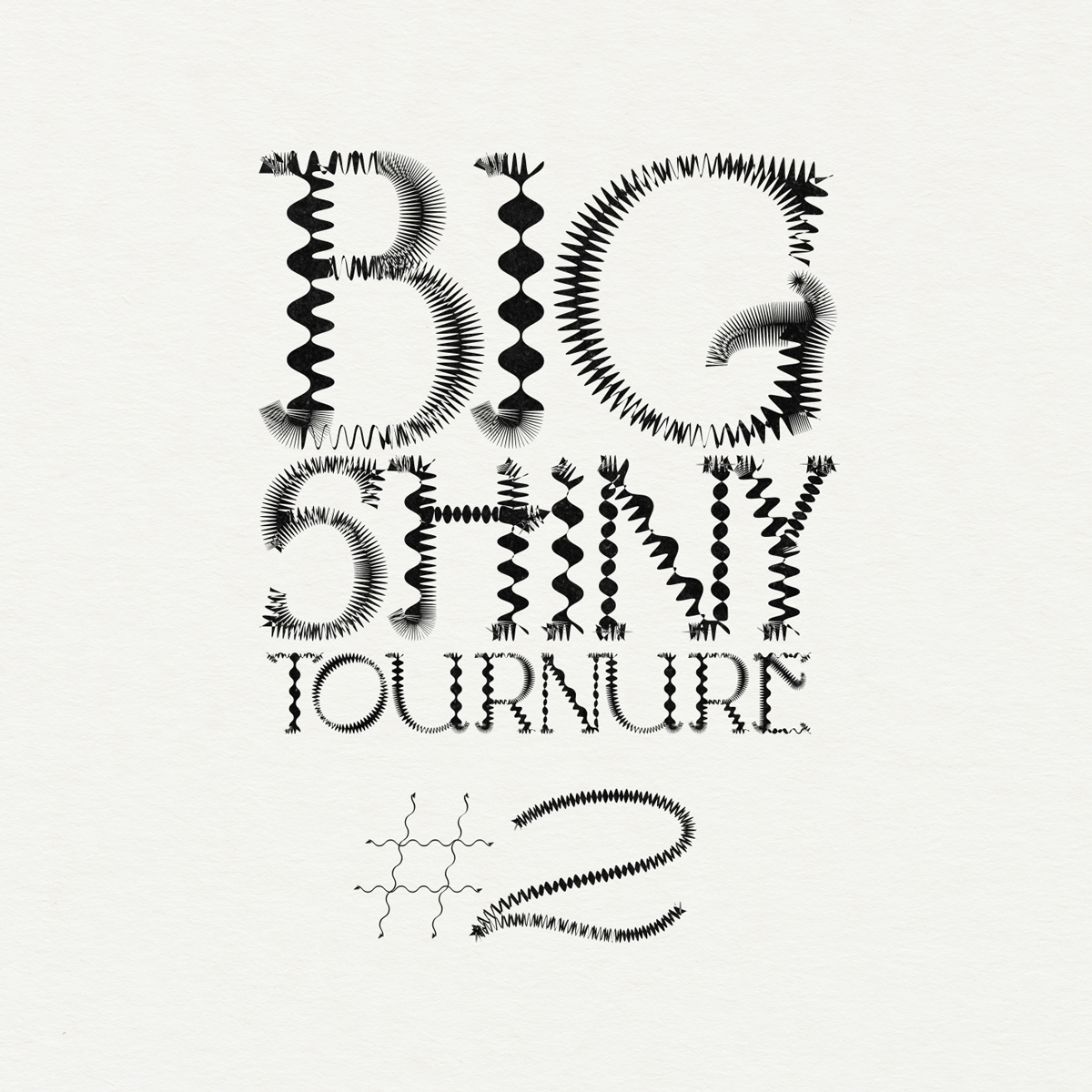 Couverture du zine Big Shiny Tournure #2